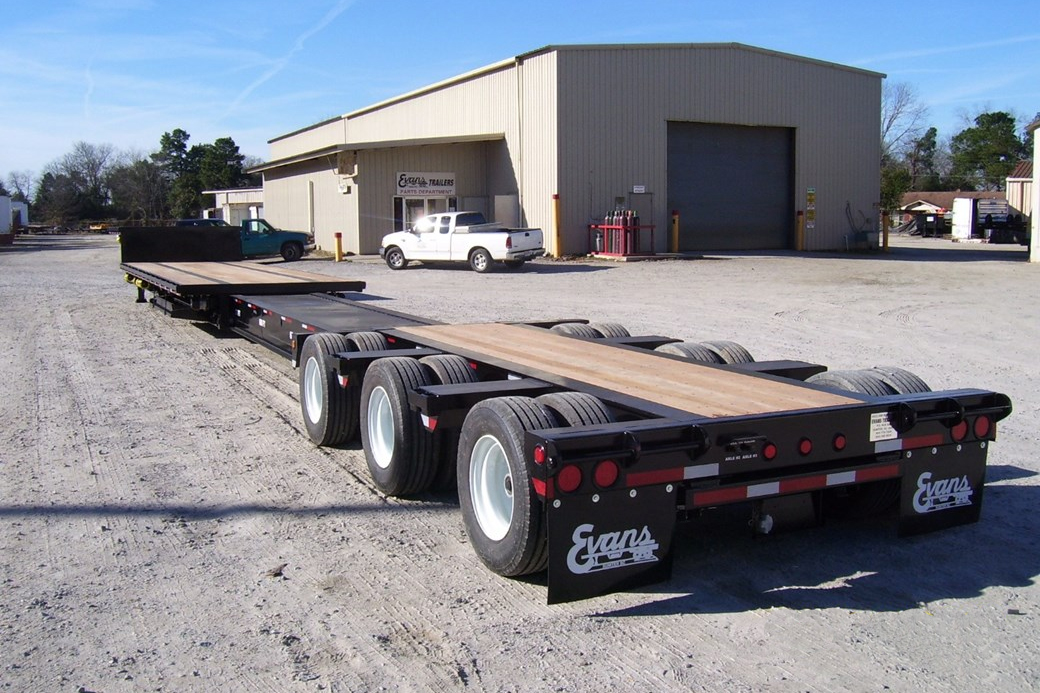 53'-73' Drop Deck Extendable Flatbed